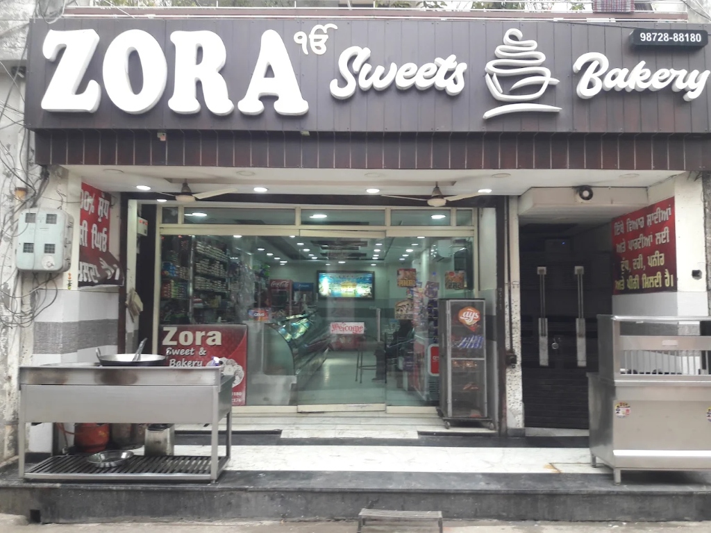 Zora Sweets sweet counter and bakery